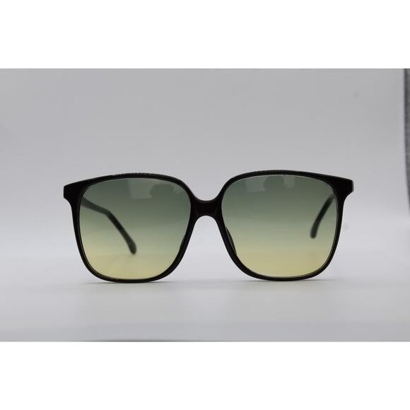 Guess Black with Green Lens Square Sunglasses - Picture 2 of 3